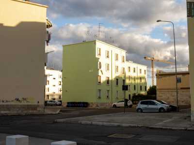 Palazzine che secondo i progetti dovrebbero essere abbattute per fare spazio a nuovi complessi residenziali